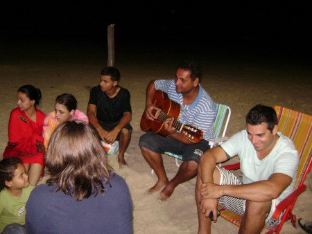 Janaina, Luana, Andriely, Jonatan, Nei e Dirlei